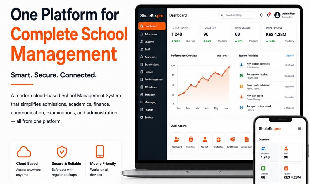 ShulekePro School Management System